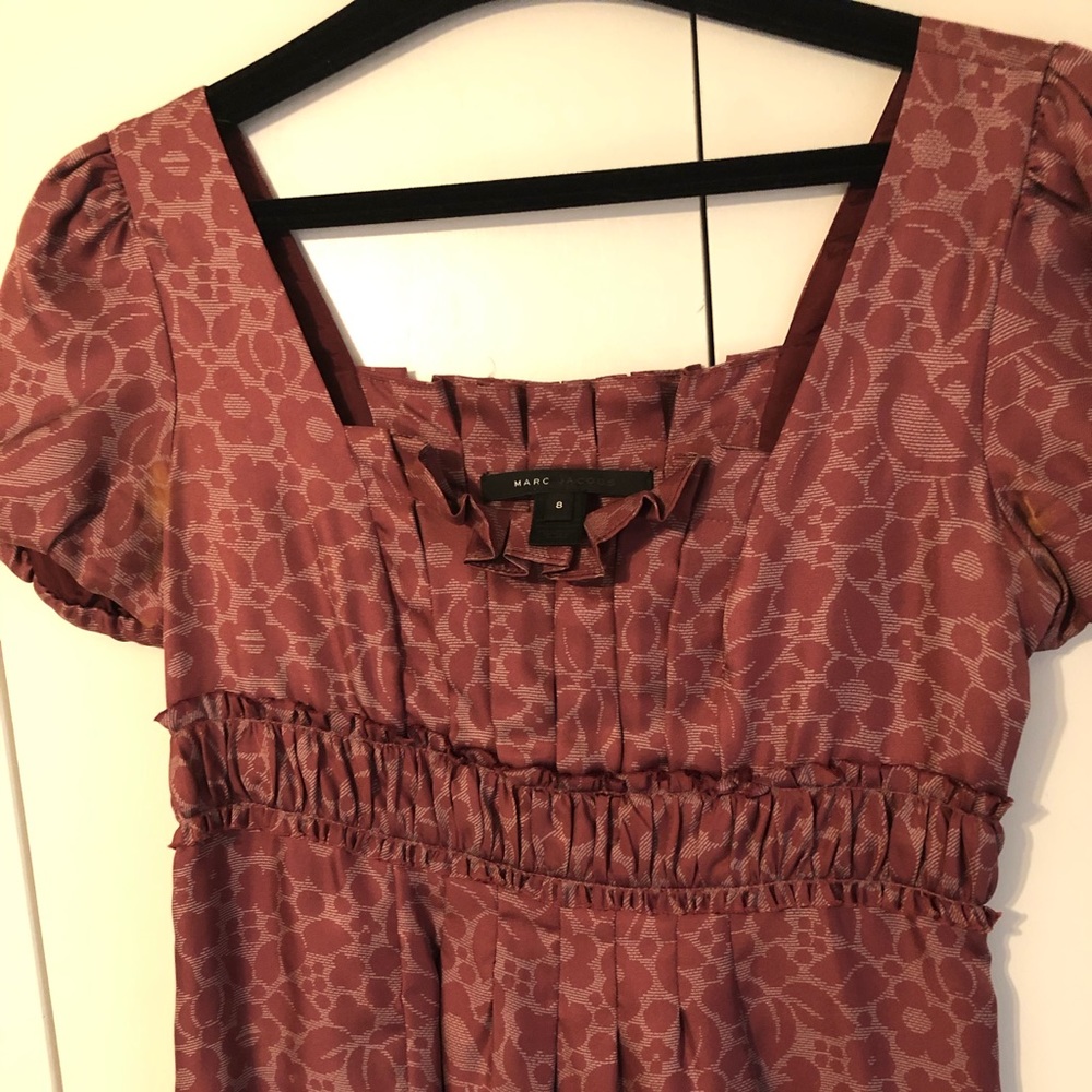 Marc Jacobs silk floral blouse